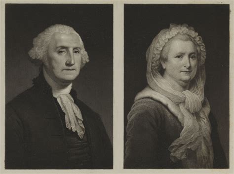 John Sartain George Washington Martha Washington Mid 19th Century
