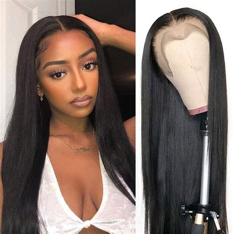 13x6 Transparent Lace Front Wigs Straight Hair Wigs Human Hair 180150