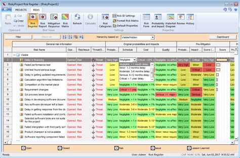 Risk Management Software Examples
