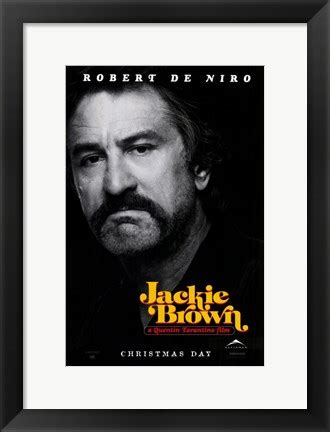 Джексон, роберт форстер и др. Jackie Brown Robert De Niro Poster by Unknown at FramedArt.com