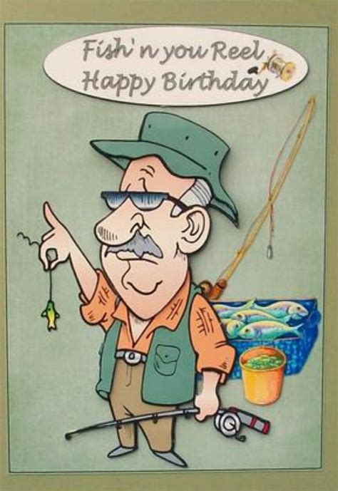 Pin By Melani Egbert On Birthday Wishes Happy Birthday Fisherman
