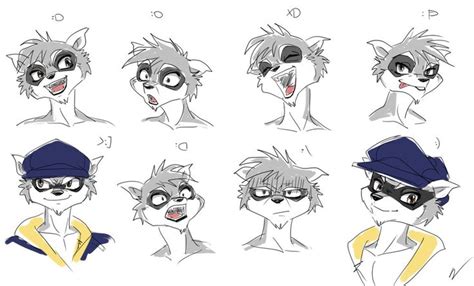 Sly Emotions By Riabodai Drawing Expressions Sly Character Design