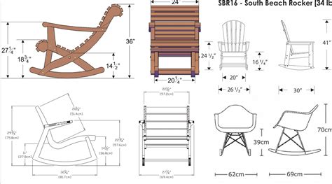 Outdoor Rocking Chair Dimensions Folkscifi