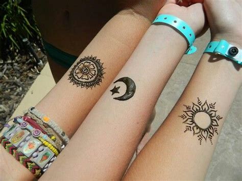 As human beings, we have always shared a special connection with the cosmos, expressed though. Stars, sun and moon tattoo on arm