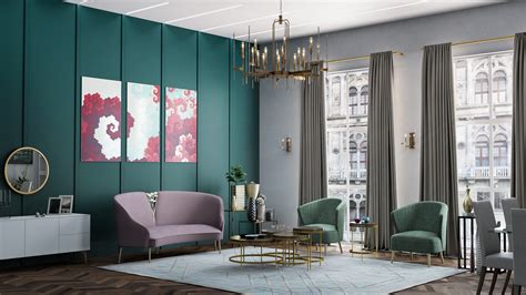 sitting salon modern classic style | HRarchZ Architecture Studio