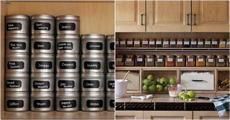 15 Genius Ways To Organize Spices And Save Cabinet Space Spice