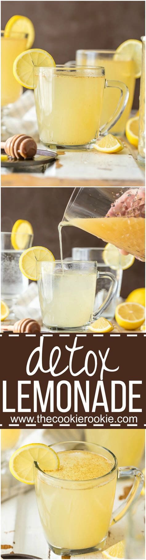 Homemade Detox Lemonade Cleanse Recipe Recipe Box Drinks Detox