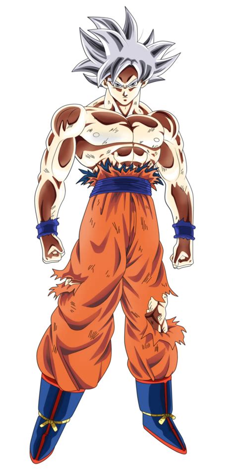 Goku Ultra Instinto Dominado Render By Bardocksonic On Deviantart