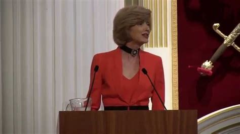 Lord Mayor Fiona Woolf Speaks At The Worshipful Company Of Wax