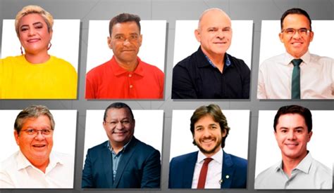 Veja Agenda Dos Candidatos Ao Governo Da Paraíba Nesta Segunda 5