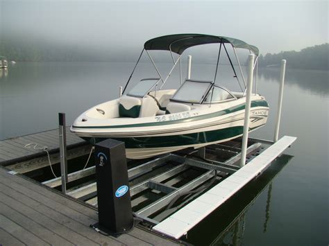 Front Mount Boat Lifts Floatair Boatlifts