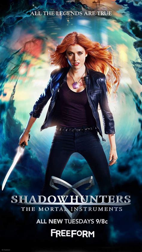 Shadowhunters Poster Featuring Clary By Artlover67 On Deviantart