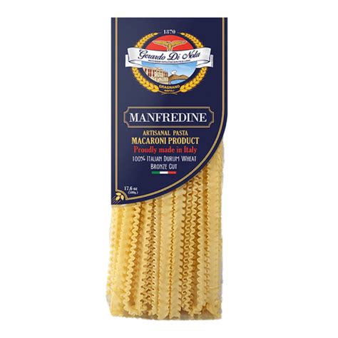 Gerardo Di Nola Manfredine Pasta 16 Oz Supermarket Italy