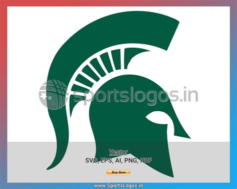 Michigan State Spartans College Sports Vector Svg Logo In 5 Formats