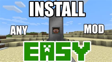 How To Install Any Minecraft Mod Easy181710172 Youtube