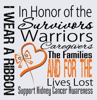 They filter about half a cup of blood every hour, creating urine from harmful and unnecessary waste. KCW Resource Blog: Kidney Cancer Warriors Store