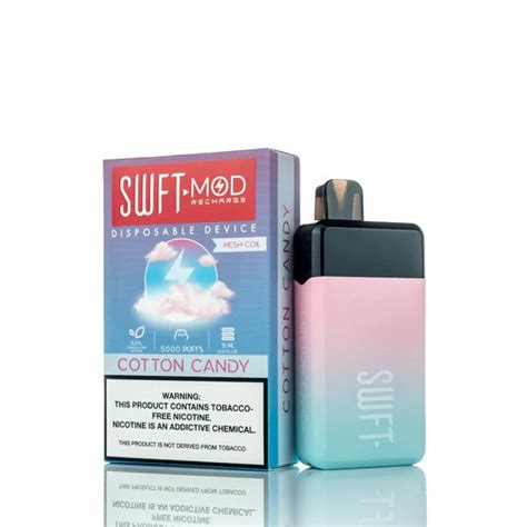 Swft Mod Disposable Device [5000 Puffs] Cotton Candy