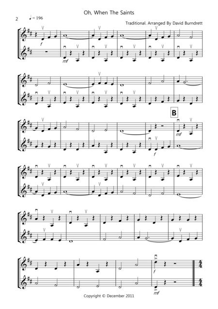 8 Easy Duets For Violin Free Music Sheet