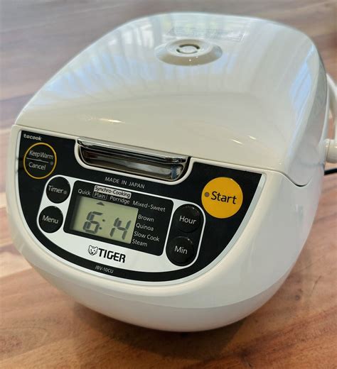 TIGER JBV 10CU 5 5 Cup Rice Cooker Warmer BPA Free Tray Made In