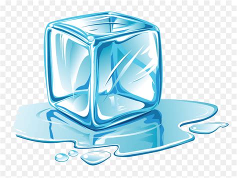 Ice Cube Melting Clip Art Ice Cube Clipart Hd Png Download Vhv