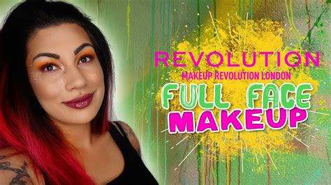 Full Face Makeup Mit Makeup Revolution First Impression Makeup