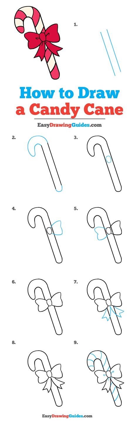 Https://tommynaija.com/draw/how To Draw A Candy Cane Step By Step