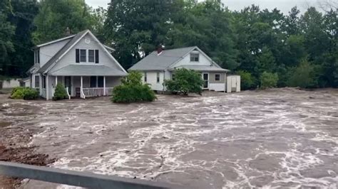 Catastrophic Flooding Swamped Vermonts Capital As Intense Storms