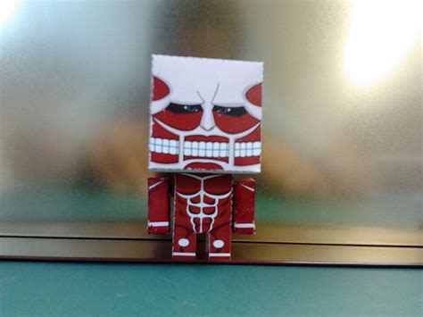 Attack On Titan Paper Toy Colossal Titan ~ Free