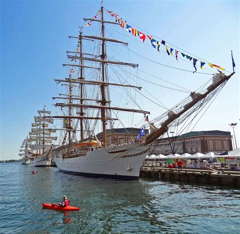 Joes Retirement Blog Tall Ships Boston Massachusetts Usa