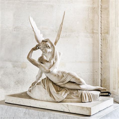 Psyche Revived By Cupids Kiss By Antonio Canova C 1790 Louvre
