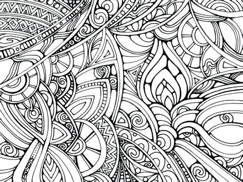 Hard Abstract Coloring Pages At Free Printable