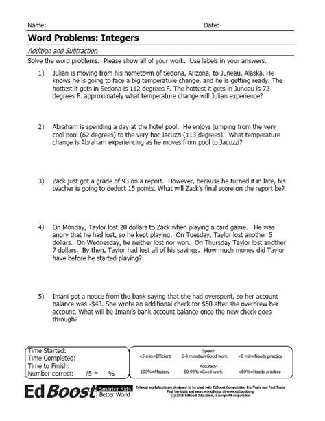 Multiplication And Division Word Problems Worksheets