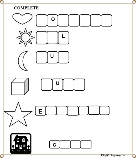 Complete As Palavras Com As Letras Que Faltam