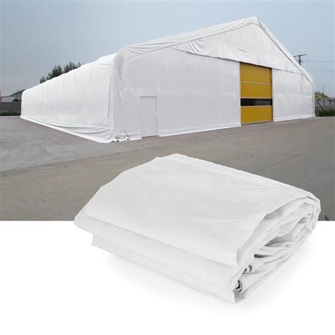 10x10 Canvas Tarp 3x3m White Linoleum Tarpaulin Pe Construction