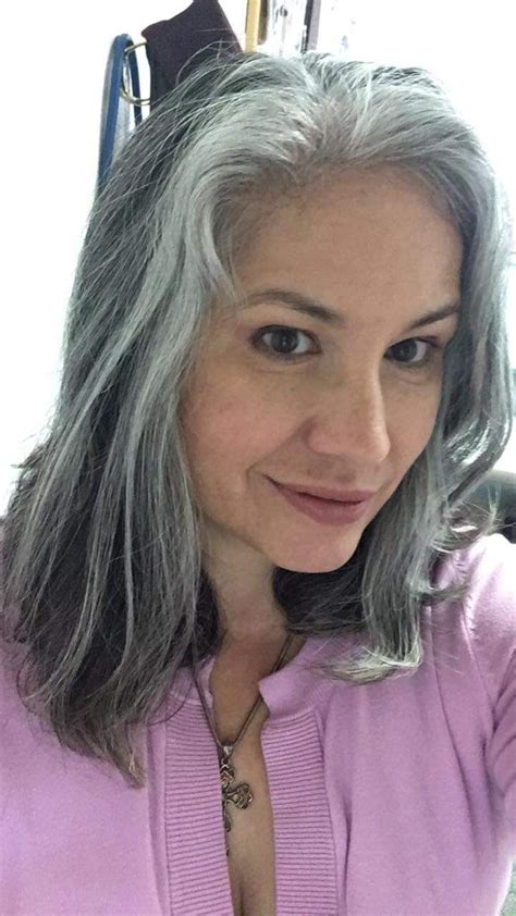 Beautiful Old Woman Female Gray Hair Grey Hair Transformation Pretty