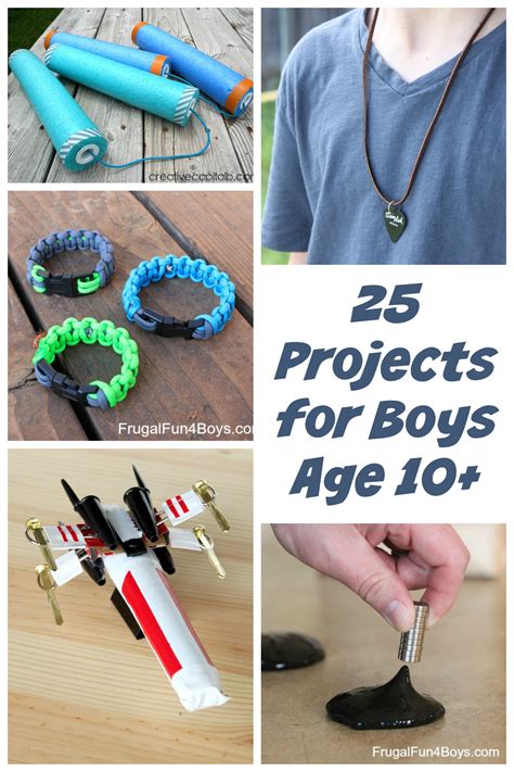 25 Awesome Projects For Tween And Teen Boys Ages 10 And Up Frugal
