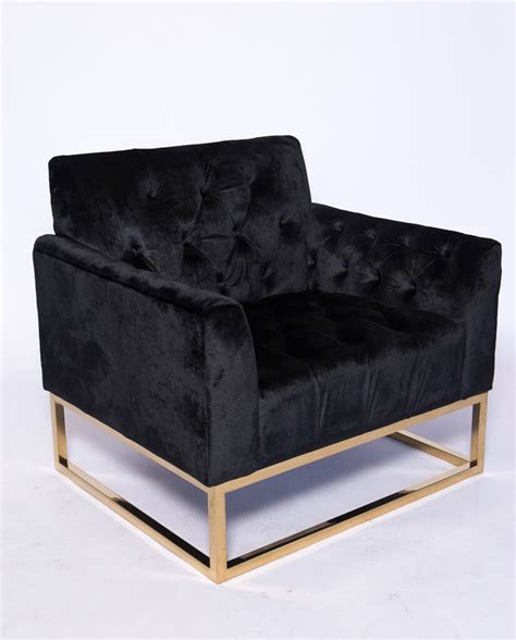 Shopping for armchair velvet but not sure which one to buy? Black Velvet Armchair (squared) - Party On Demand | Los ...