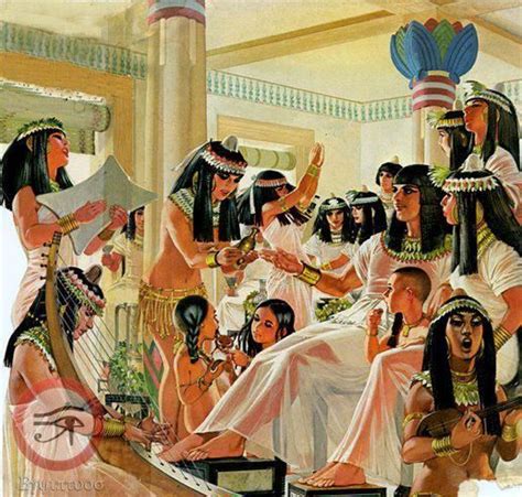 Food And Drink Of Ancient Egypt Ancient Egypt Art Life In Ancient