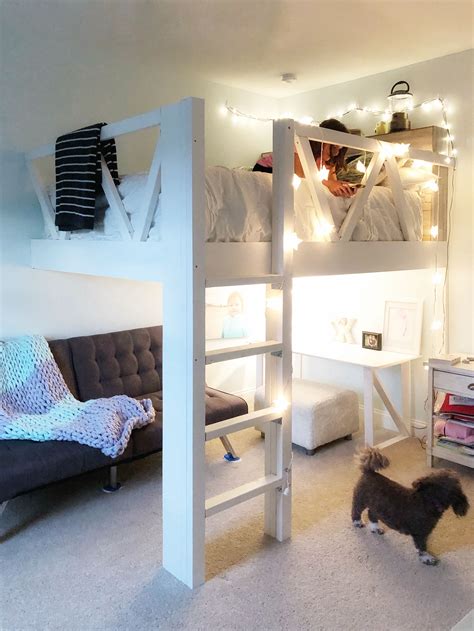 20 Double Loft Beds For Small Rooms Pimphomee