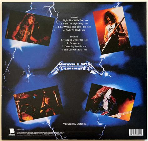 Metallica Ride The Lightning Cd