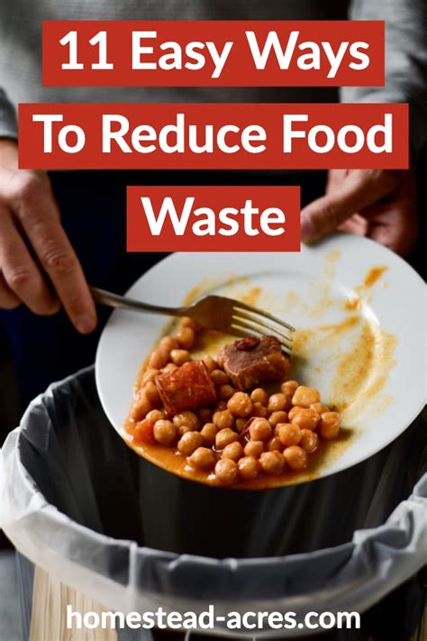 11 Easy Ways To Reduce Food Waste In Your Home Homestead Acres