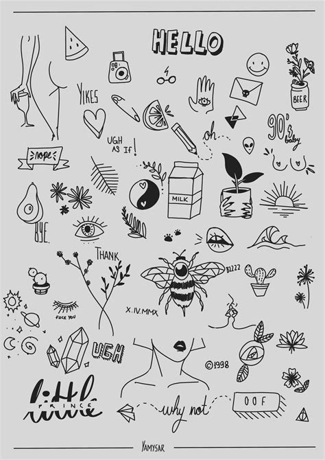 Pin By Isabelle L On Drawings Sharpie Tattoos Doodle Tattoo Tiny