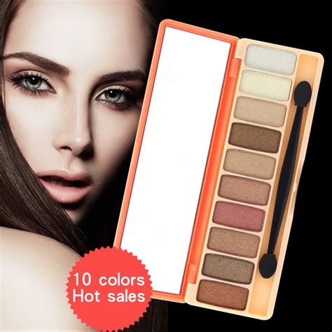 Profesional 10colors Natural Fashion Shimmer Matte Eyeshadow Palette