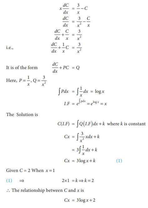 Linear Differential Equations Of First Order Example Solved Problems