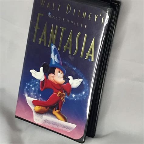 Fantasia 1990s Walt Disneys Masterpiece Collection Vhs Etsy