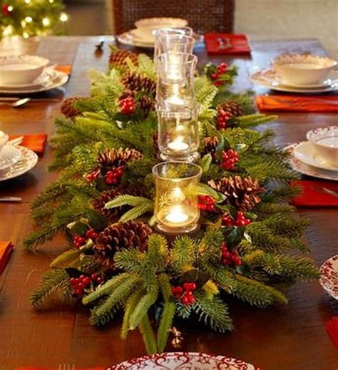 30 Stunning Christmas Dining Table Decoration Ideas Christmas Table