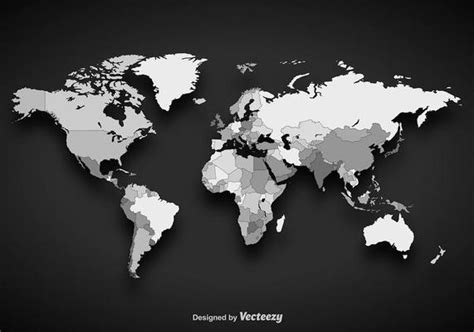 World Map Vector Art Icons And Graphics For Free Download