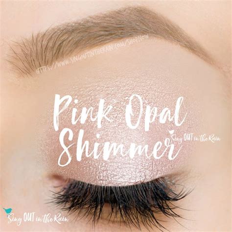 Pink Opal Shimmer Shadowsense Is A Gorgeous Soft Pink Shimmer Cream