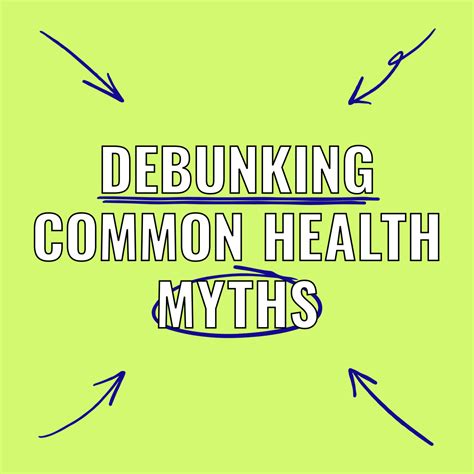 Lets Debunk 5 Common Health Myths