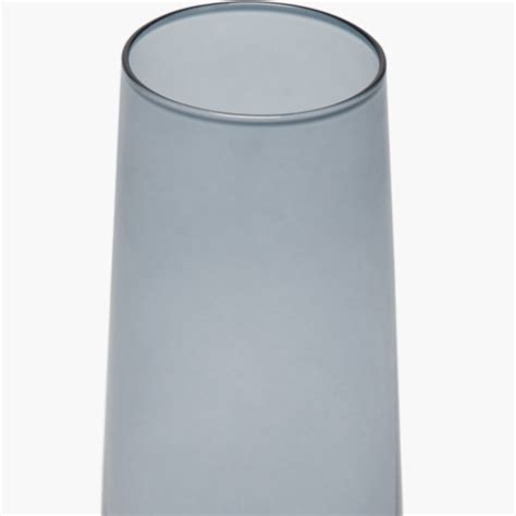 Eadric Glass Bud Vase Grey Glass
